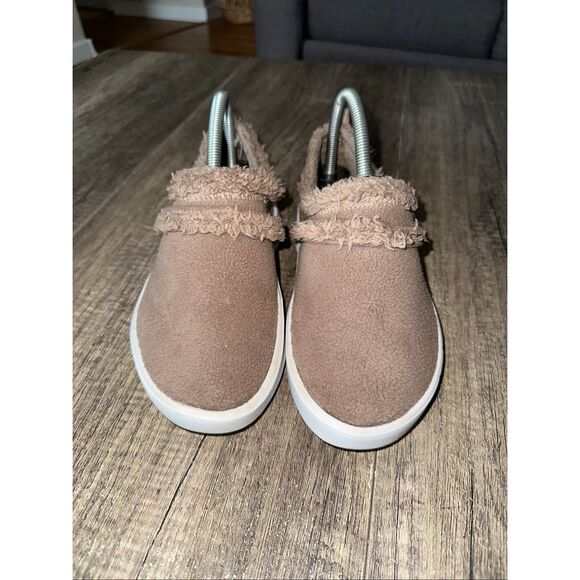 Oofos Oocoozie Tan Women's 7 Slip Ons - Picture 2 of 8